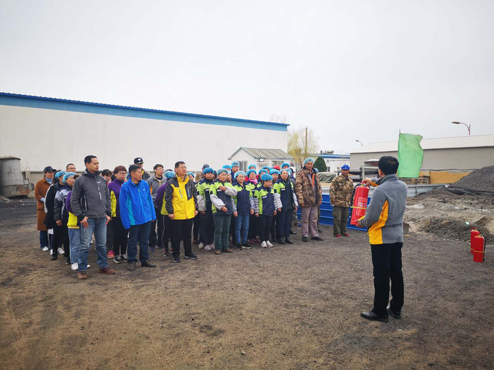 “普及消防知識，提高應(yīng)急能力” ——花生公司開展消防演練培訓(xùn)活動(圖1)